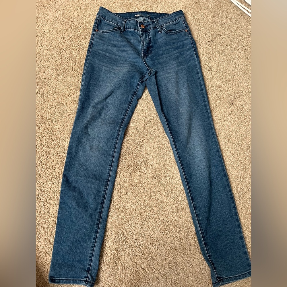 Women’s Old navy super skinny mid rise jeans size 4